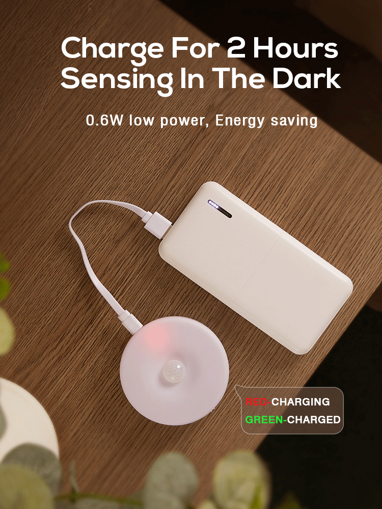 Bedroom Decor Night Lights Motion Sensor Night Lamp Children's Gift USB Charging Bedroom Decoration Led Night Light