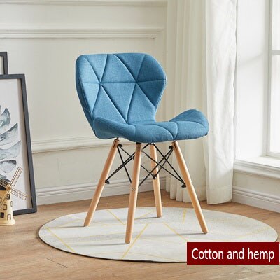 Dining chair Nordic bedroom home leisure simple chair discussion desk chair makeup manicure stool