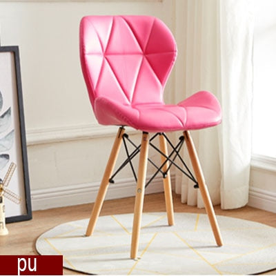 Dining chair Nordic bedroom home leisure simple chair discussion desk chair makeup manicure stool