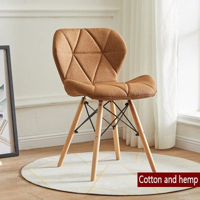 Dining chair Nordic bedroom home leisure simple chair discussion desk chair makeup manicure stool