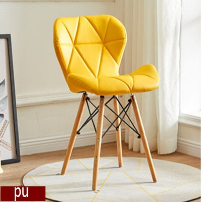 Dining chair Nordic bedroom home leisure simple chair discussion desk chair makeup manicure stool