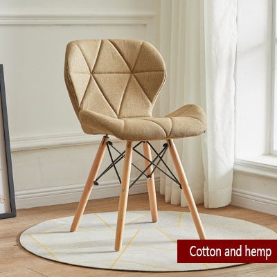 Dining chair Nordic bedroom home leisure simple chair discussion desk chair makeup manicure stool