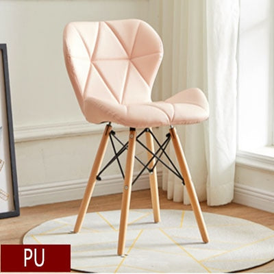 Dining chair Nordic bedroom home leisure simple chair discussion desk chair makeup manicure stool