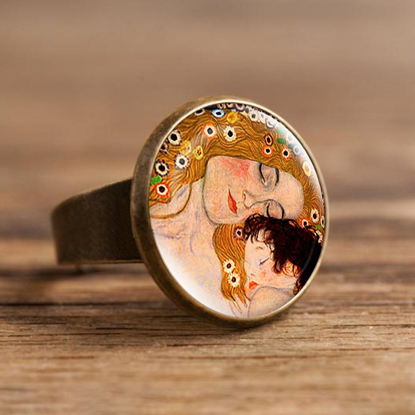 Oil Painting Style Ring