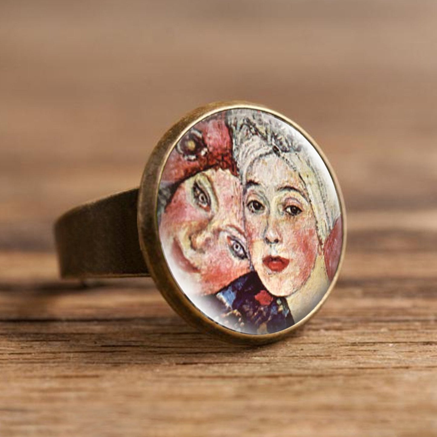 Oil Painting Style Ring