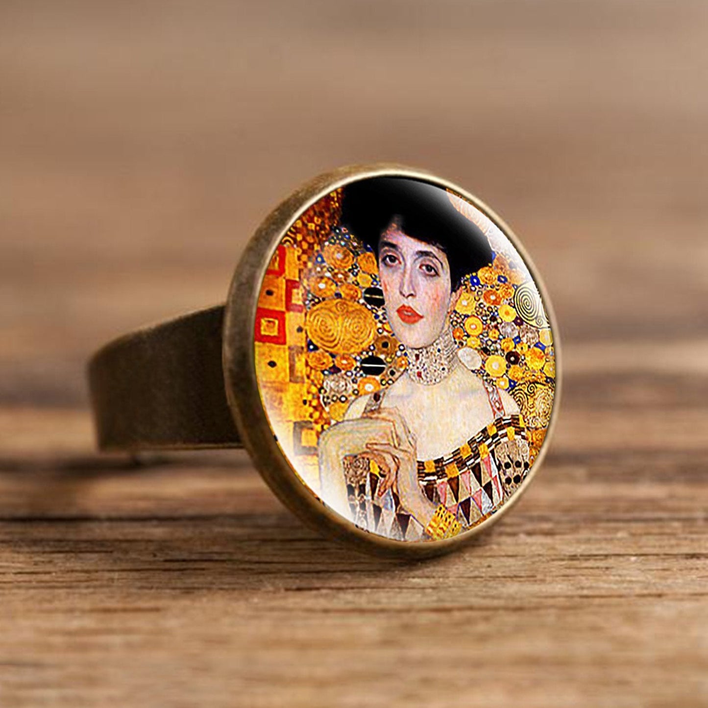 Oil Painting Style Ring