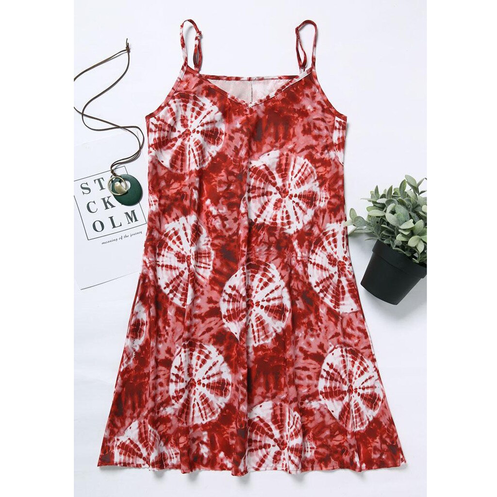 Women Fashionable Off Shoulder Printed Casual Short Mini Dress