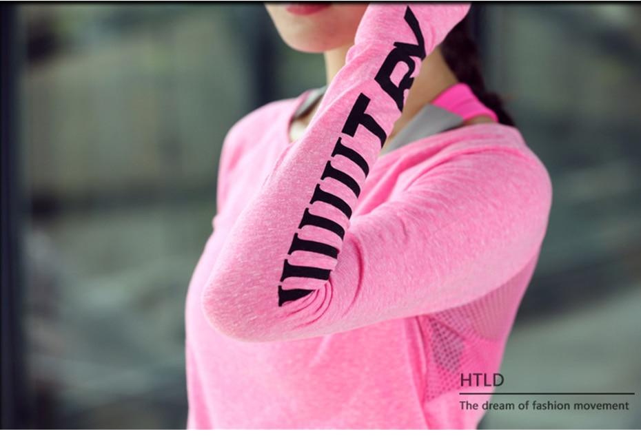 Fitness Yoga Shirt Breathable Sportswear Women T Shirt Sport Yoga Top Quick-Dry Running Shirt Gym  Sport Shirt Jacket