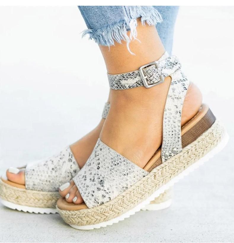 Women Sandals Plus Size Wedges Summer Flip Flop Platform Sandals