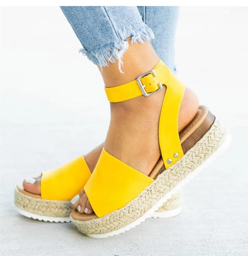 Women Sandals Plus Size Wedges Summer Flip Flop Platform Sandals