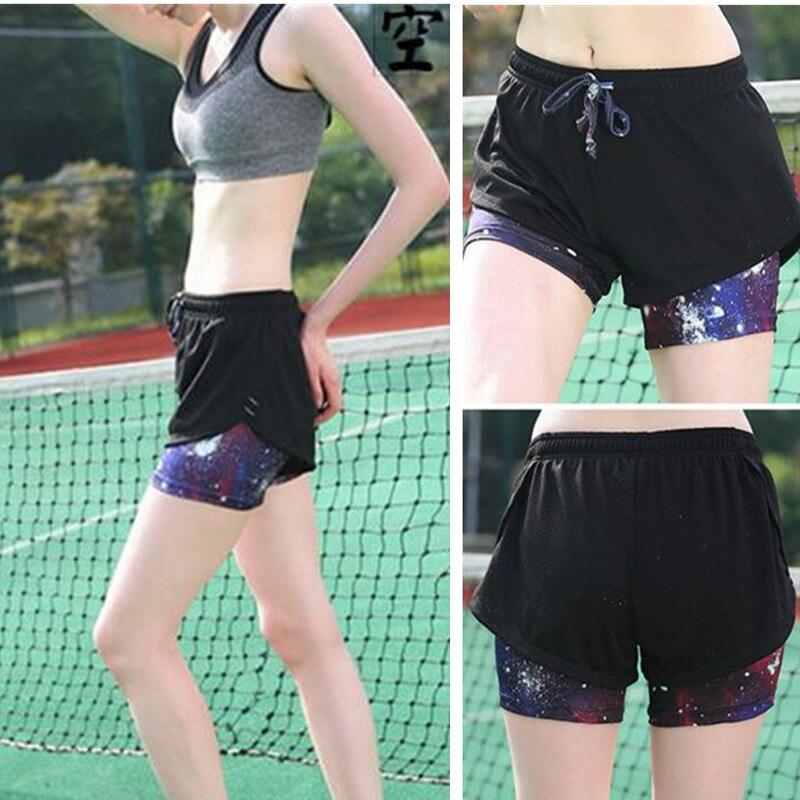 Womens Yoga Shorts Running Tights Short Women's Gym Cool Woman Sports Short Fitness Ladies Running Shorts Sportswear