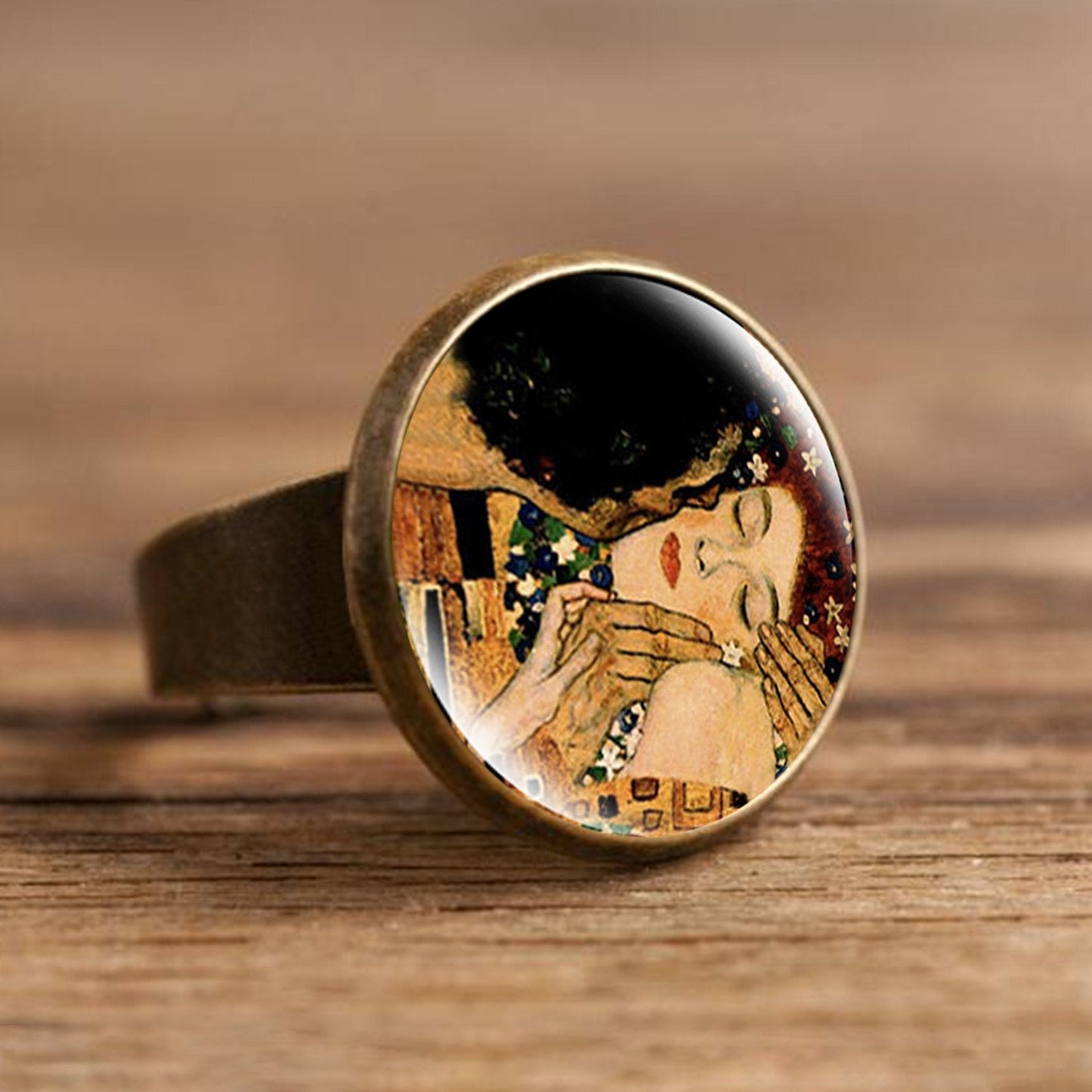 Oil Painting Style Ring