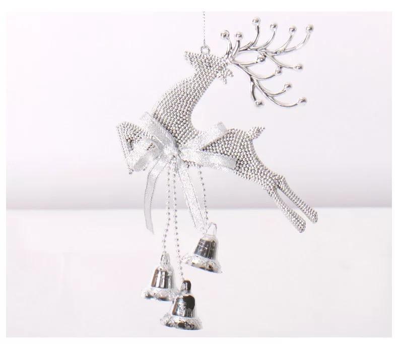 New Xmas Deer Pendant Ornaments Festival Party Christmas Tree Hanging Decoration