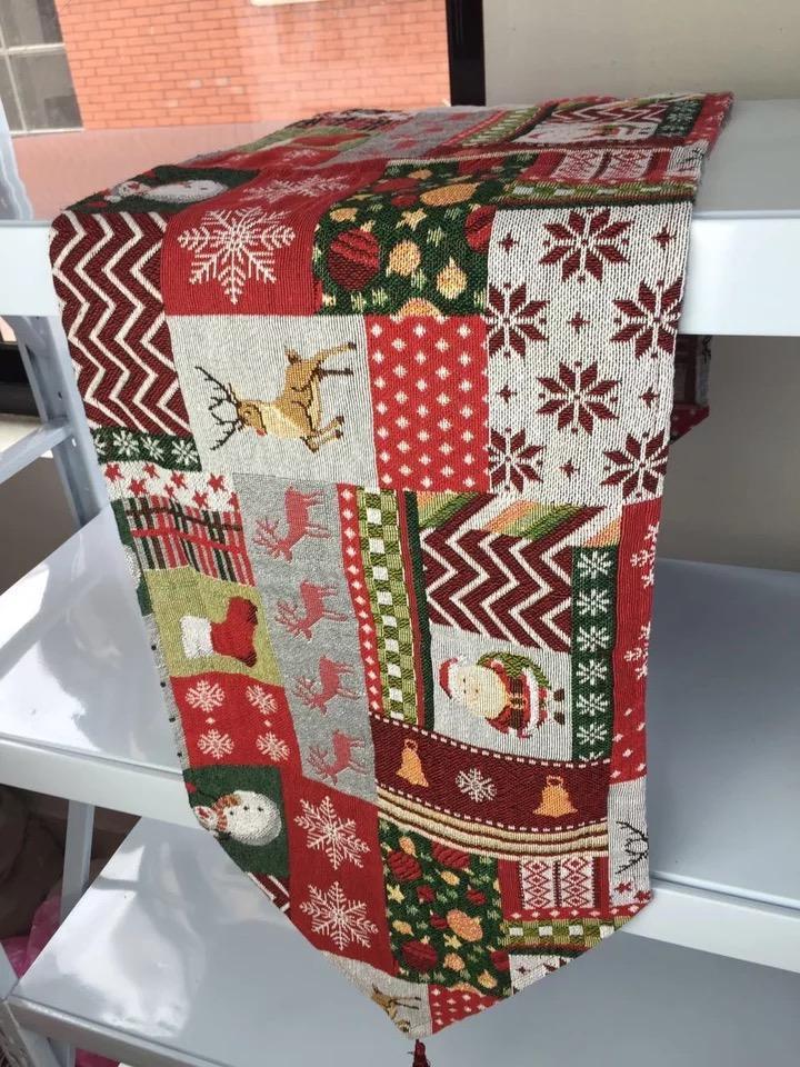 2017 Christmas table flag Santa Claus deer Cloth Covers hot Christmas decoration supply, Tablecloths xmas, new year decoration