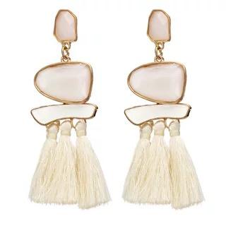 Trend Boho Vintage Statement Jewelry Ethnic Fringe Earrings Pendientes Mujer Moda Long Tassel Earring for Xmas party