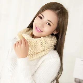 Solid Color Fashion 10 Colors Knitting Cape Scarf