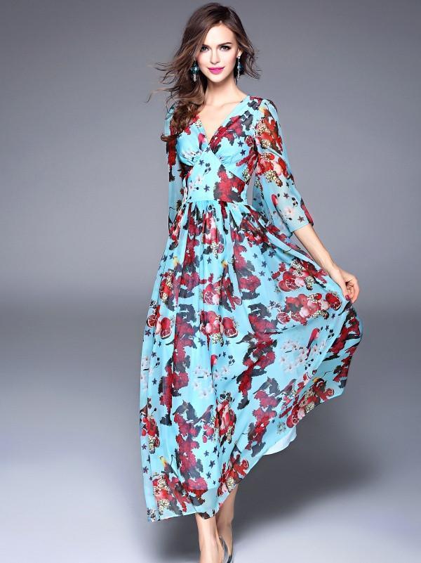 New Summer Dress Chiffon Dress