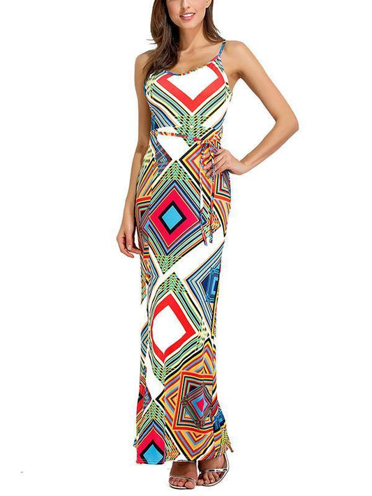 Elegant Backless Bohemia Long Maxi Dresses