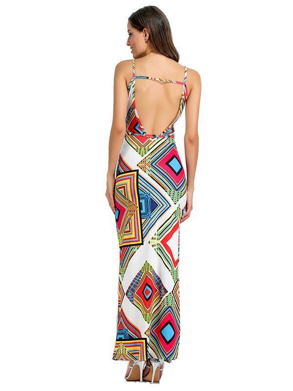 Elegant Backless Bohemia Long Maxi Dresses