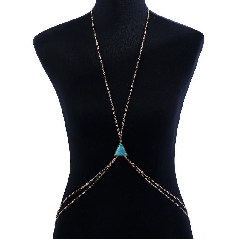 Sexy Bohemian ethnic retro body chain