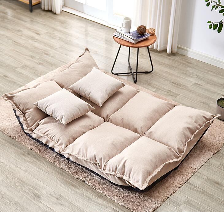Japanese Tatami Floor Sofa Foldable Modern Leisure Sofa Bed Video Gaming Sofa For Living Room Furniture Home Couch Love Seat