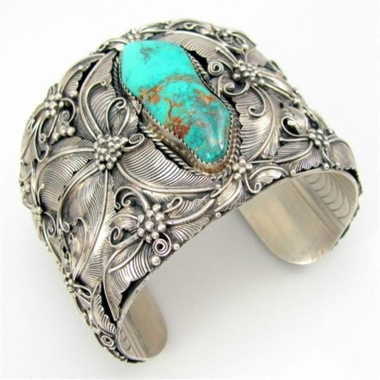 Indian Style Butterfly Silver Vintage Bracelet