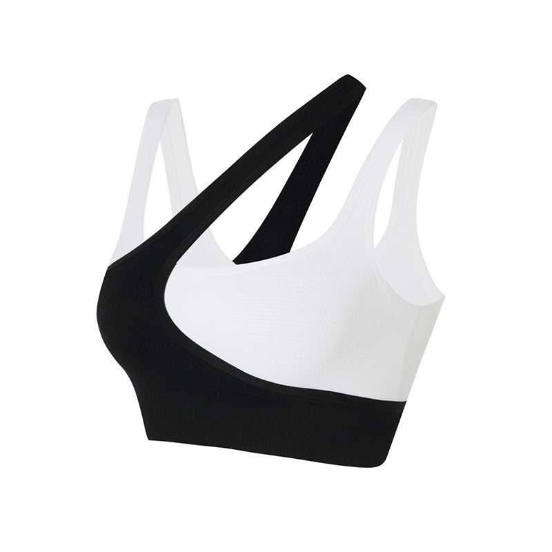 Sports Underwear Women Running Yoga Vest Beauty Back Sling Fitness Gathers Stereotyped Yoga Bra