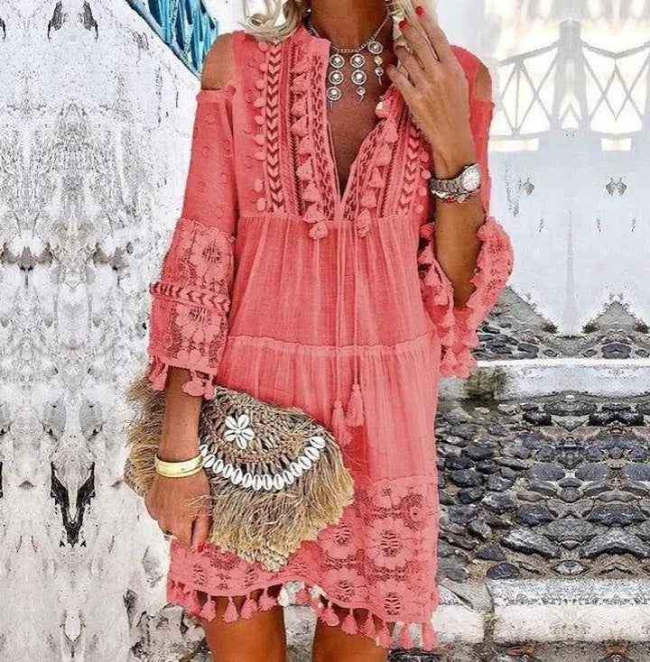 Spring/Summer New Women's Fashion Sweet Ladies Dress