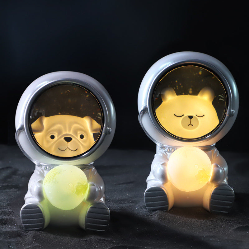 Galaxy Guardian astronauts creative home furnishings small lights living room decorations star lights holiday housewarming gifts