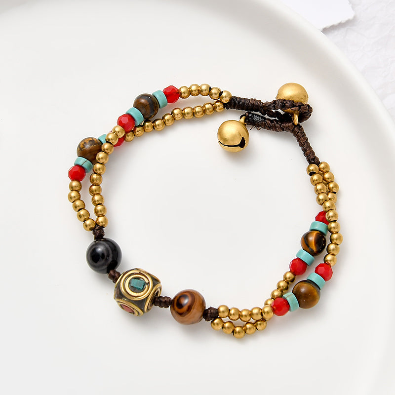 National Style Tibetan Hand Woven Couple Bracelet