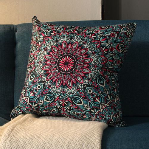 Ethnographic Vintage Pillowcase Bohemian Square Cushion Cover