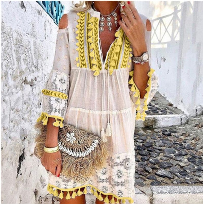 Spring/Summer New Women's Fashion Sweet Ladies Dress