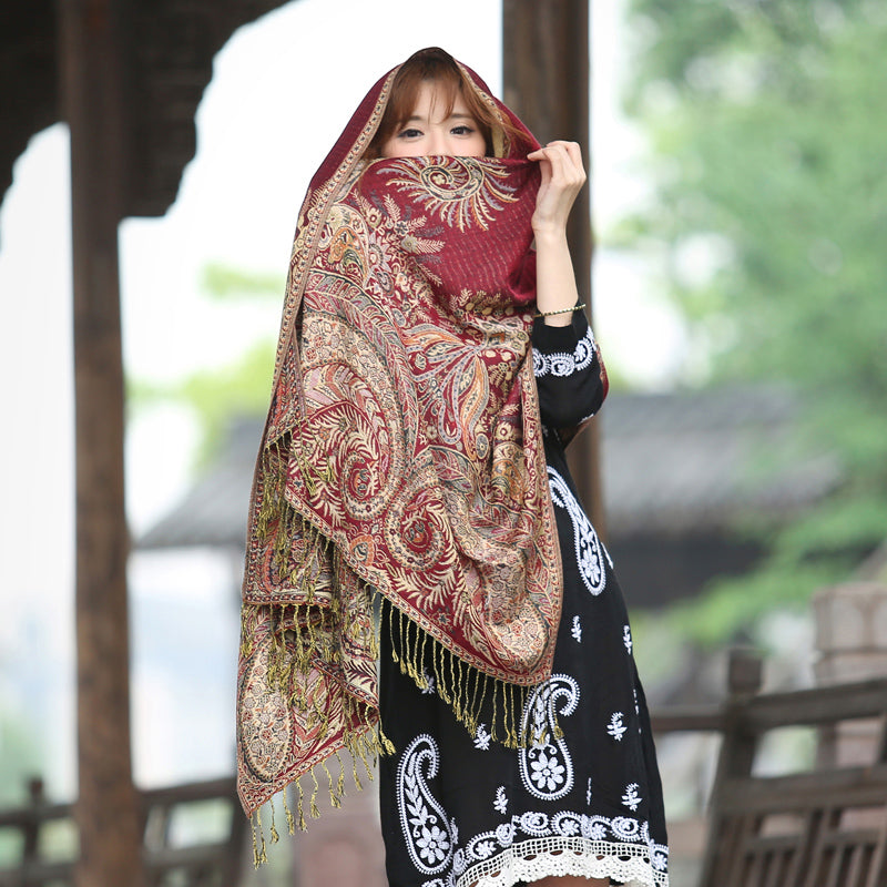 Nepal Ethnic style shawl scarf