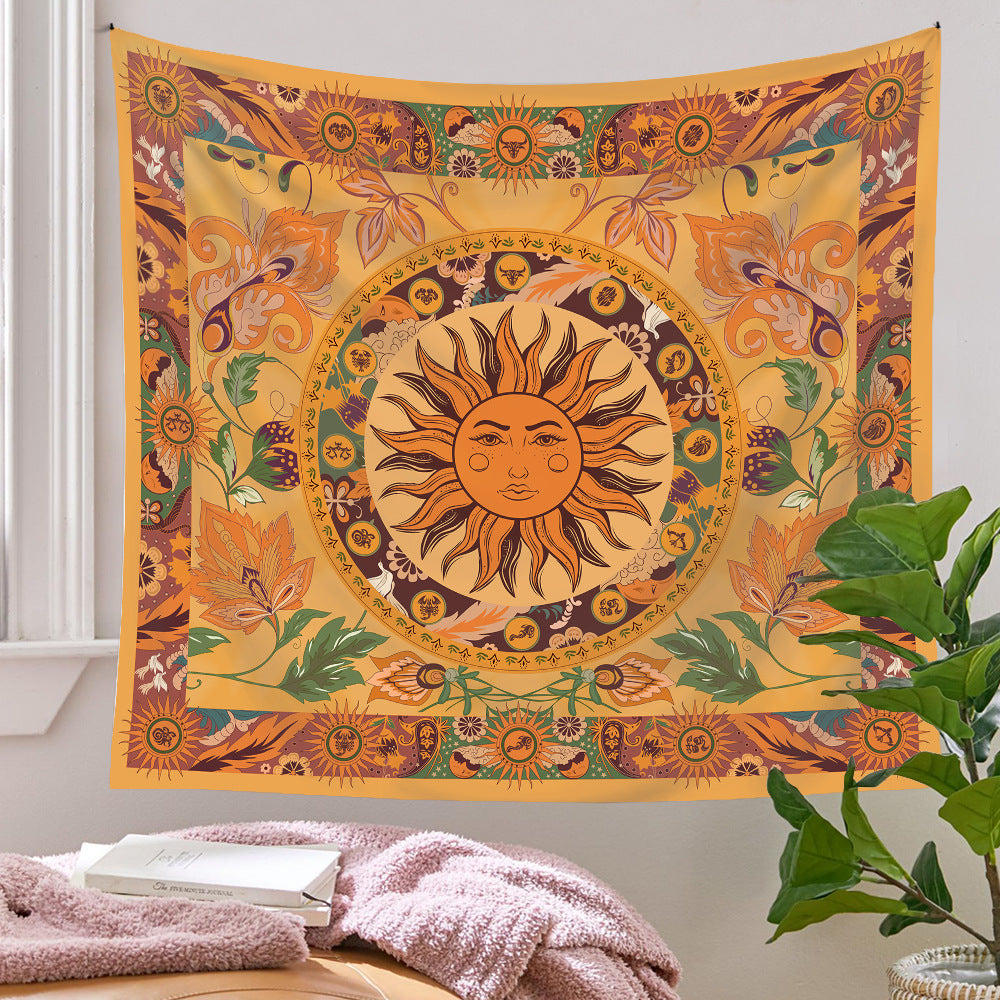 Psychedelic Tapestry Background Cloth Bedside Cloth Hanging Cloth Tapestry