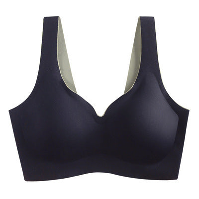 Libra Best Friend Sports Bra Female Seamless Gathering Sleep Bra Adjustable Yoga Vest Breathable Natural Latex Sport Bra