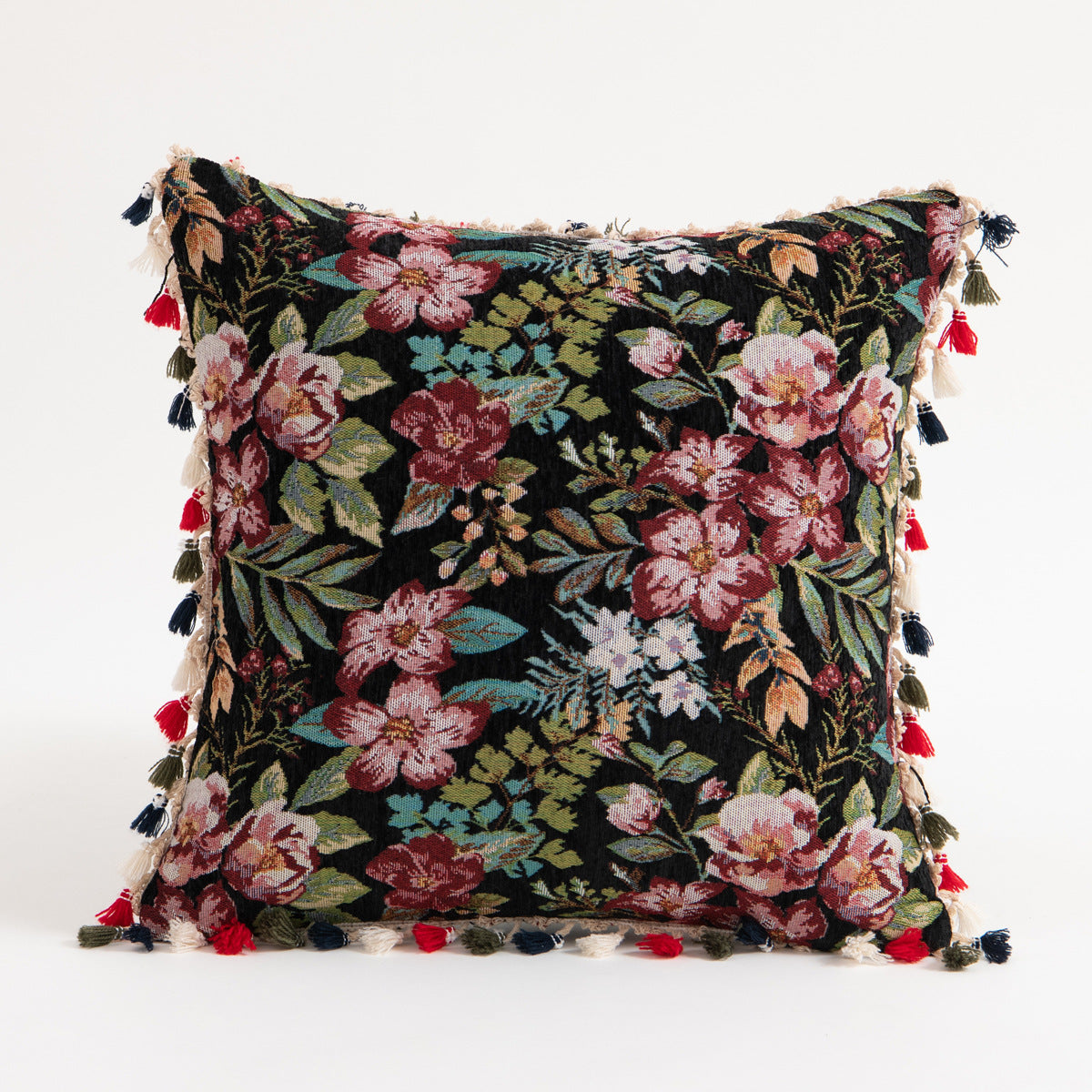 Moroccan flower hairball geometric throw pillow cushion pillowcase