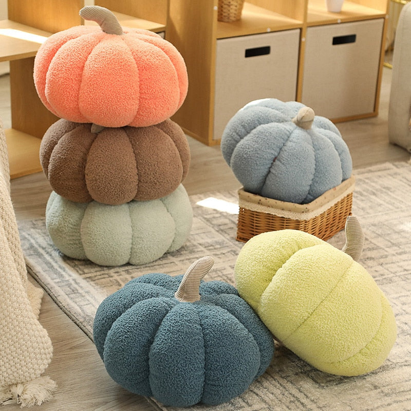 Hot Sale Funny Pumpkin Pillow Creative Special-shaped Sofa Cushion Halloween Decoration Cute Children Plush Toys