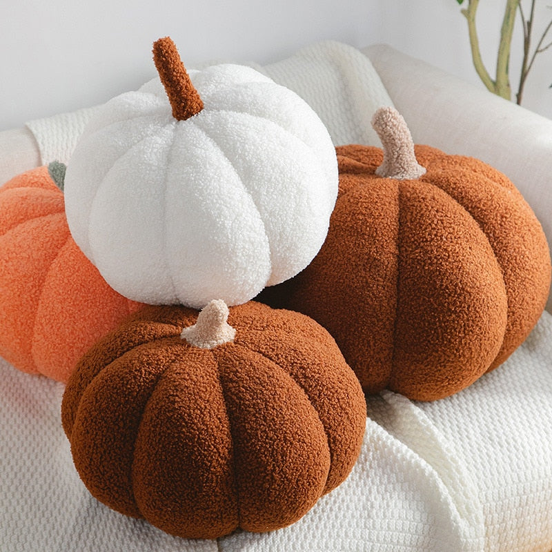 Hot Sale Funny Pumpkin Pillow Creative Special-shaped Sofa Cushion Halloween Decoration Cute Children Plush Toys