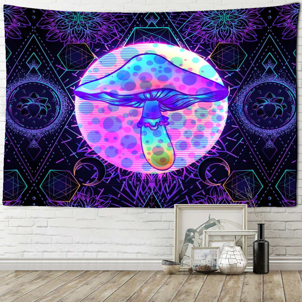 Indian Mandala Tapestry Wall Hanging Bohemian Gypsy Psychedelic Tapiz Witchcraft Tapestry