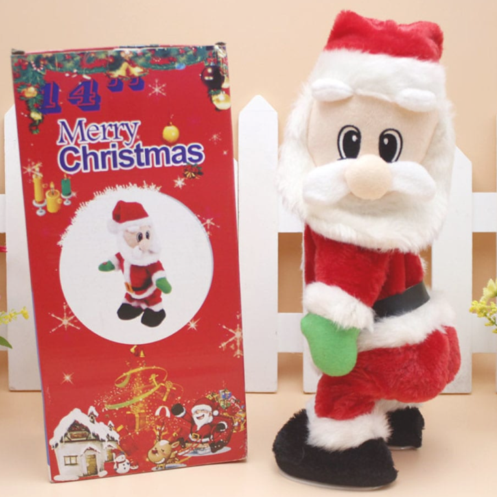 Electric Santa Claus with Music for Christmas Decoration