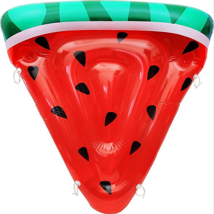 Slice Watermelon inflatable floating drainage supplies floating bed swimming Toy