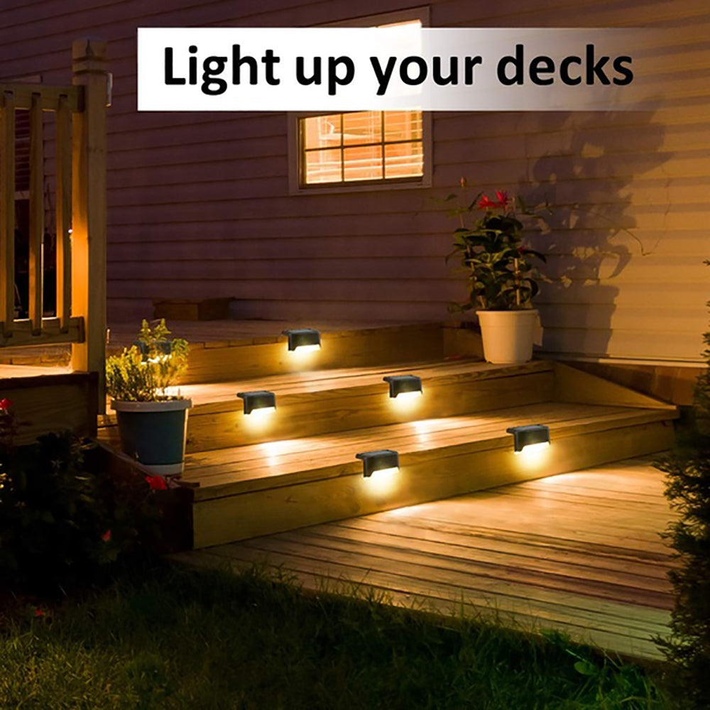 Solar Led Light Outdoor Garden Solar Lights Waterproof Solar Power Garden Light Lamp Decoration for Patio Stair Garden Fence