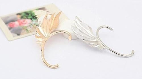 1PC Retro Boho Feather Shape Ear Cuff Earring