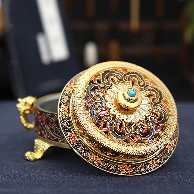 All-metal incense Holder incense Burner home indoor aromatic creative tea ceremony ornaments