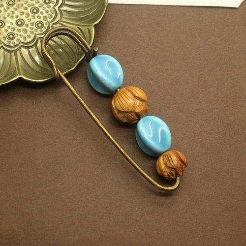 Retro Nepal Brooch Accessories Small Artifact.