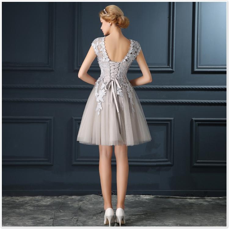 Sleeveless Party Wedding Mini Dress