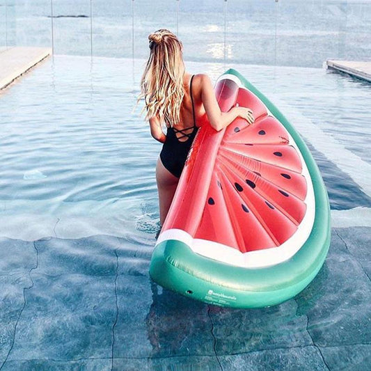 Half Watermelon inflatable floating Swimming Toy