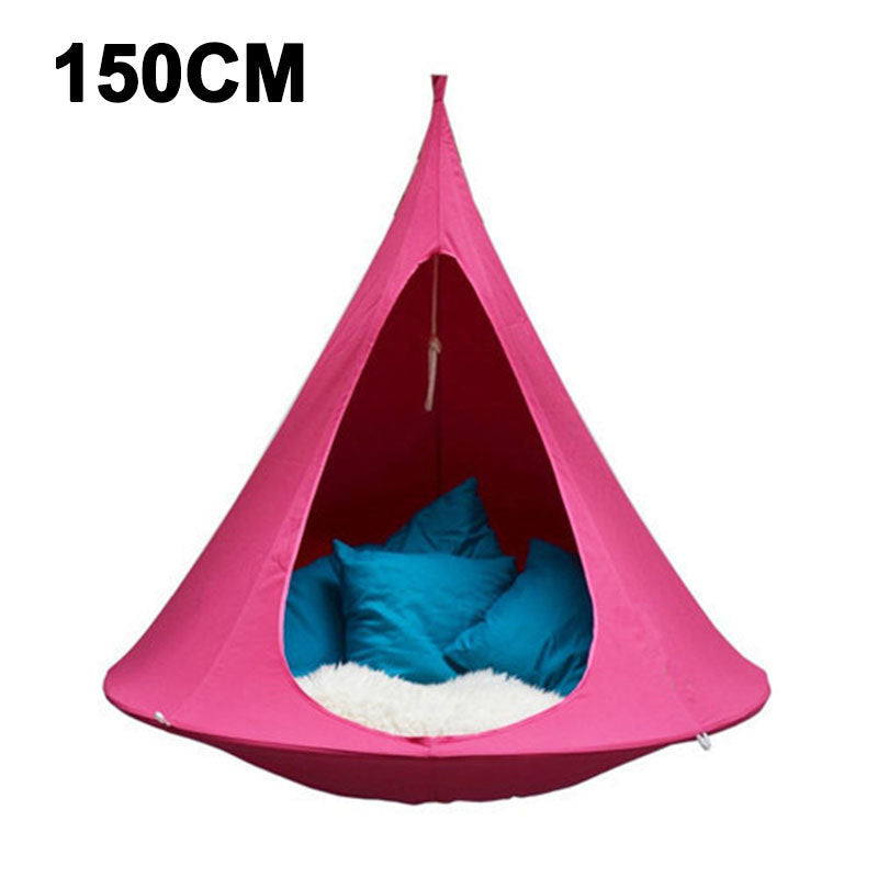 Waterproof Outdoor Garden Camping Hammock Swing Chair Foldable Children Room Teepee Tree Tent Ceiling Hanging Sofa Bed