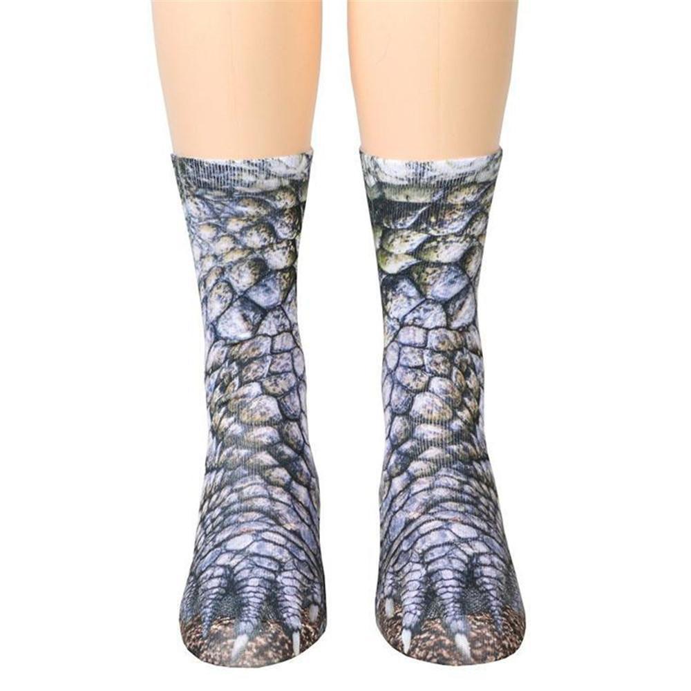 Print socks adult animal claw socks for men and women