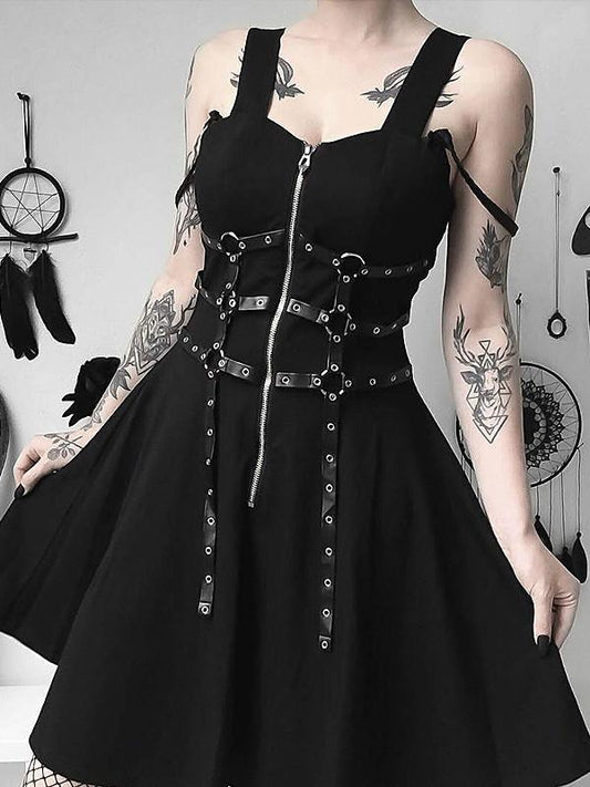 Dark Style Sexy Sling Dress